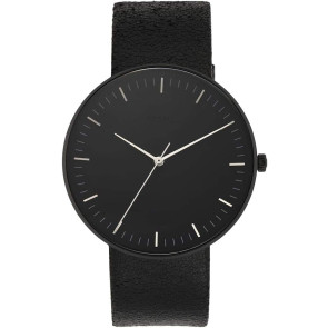 Klockarmband Fossil FS5516 Läder Svart 22mm